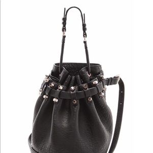 Authentic Alexander Wang Black Leather Bag